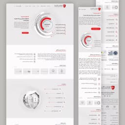 طراحی سایت شرکت مهندسی و ایمنی شبکه ایمن آزما افزار